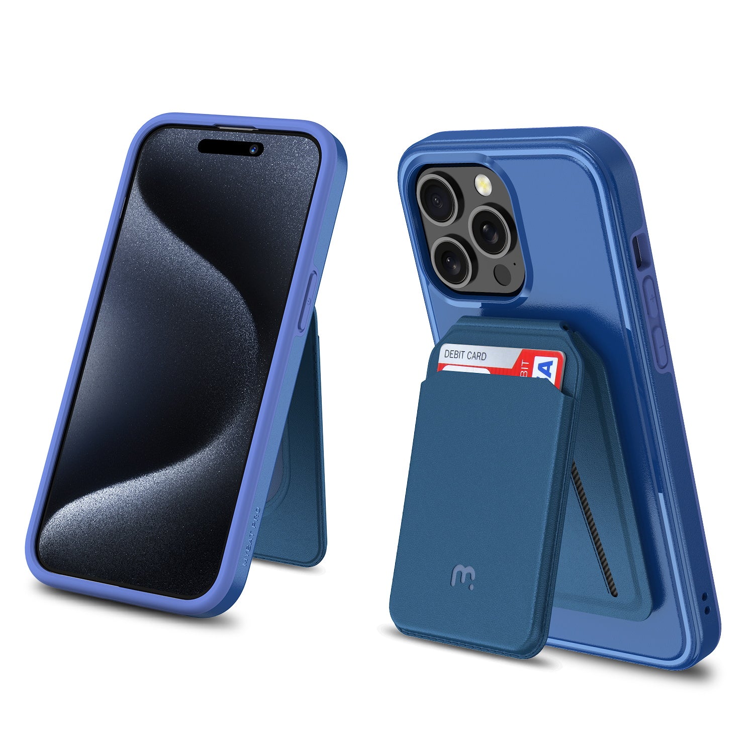 MyBat Pro Fuse Series Case Bundle + MagStash Wallet Folio for Apple iPhone 15 Pro Max - Blue - RIP15PMCSD5MS104-CH412-5.jpg