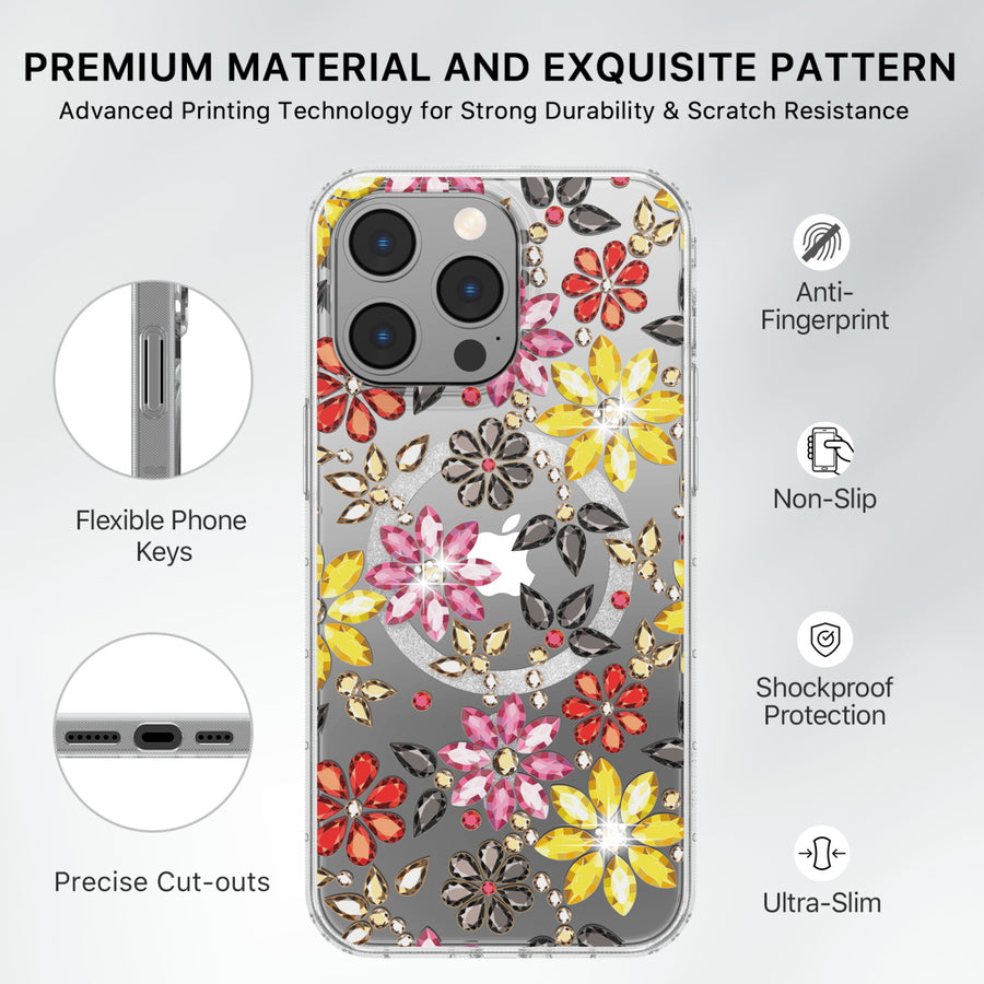 MyBat Pro Mood Series MagSafe Case (with Diamonds) for Apple iPhone 15 Pro Max (6.7) - Bedazzle - RIP15PMCSFSSDM601-7.jpg