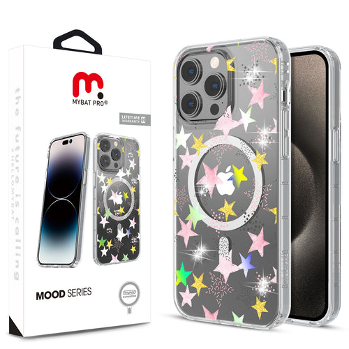 MyBat Pro Mood Series MagSafe Case (with Diamonds) for Apple iPhone 15 Pro Max (6.7) - Starstruck - RIP15PMCSFSSDM602-1.jpg