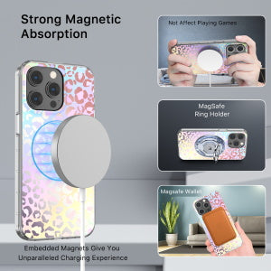 MyBat Pro Mood Series MagSafe Case for Apple iPhone 15 Pro Max - Holographic Leopard - RIP15PMCSFSSM501-5.jpg
