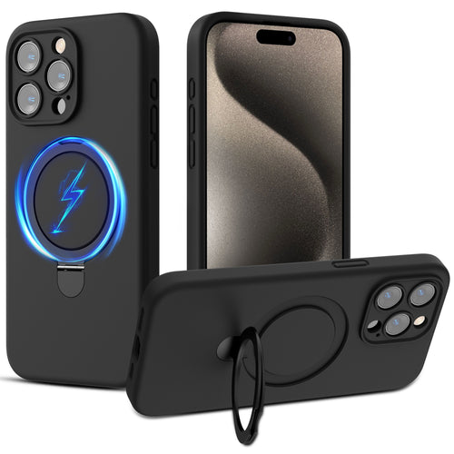 MyBat Pro SleekFit Series w/ MagSafe Case for Apple iPhone 15 Pro Max - Black - RIP15PMCSLSM501-2.jpg