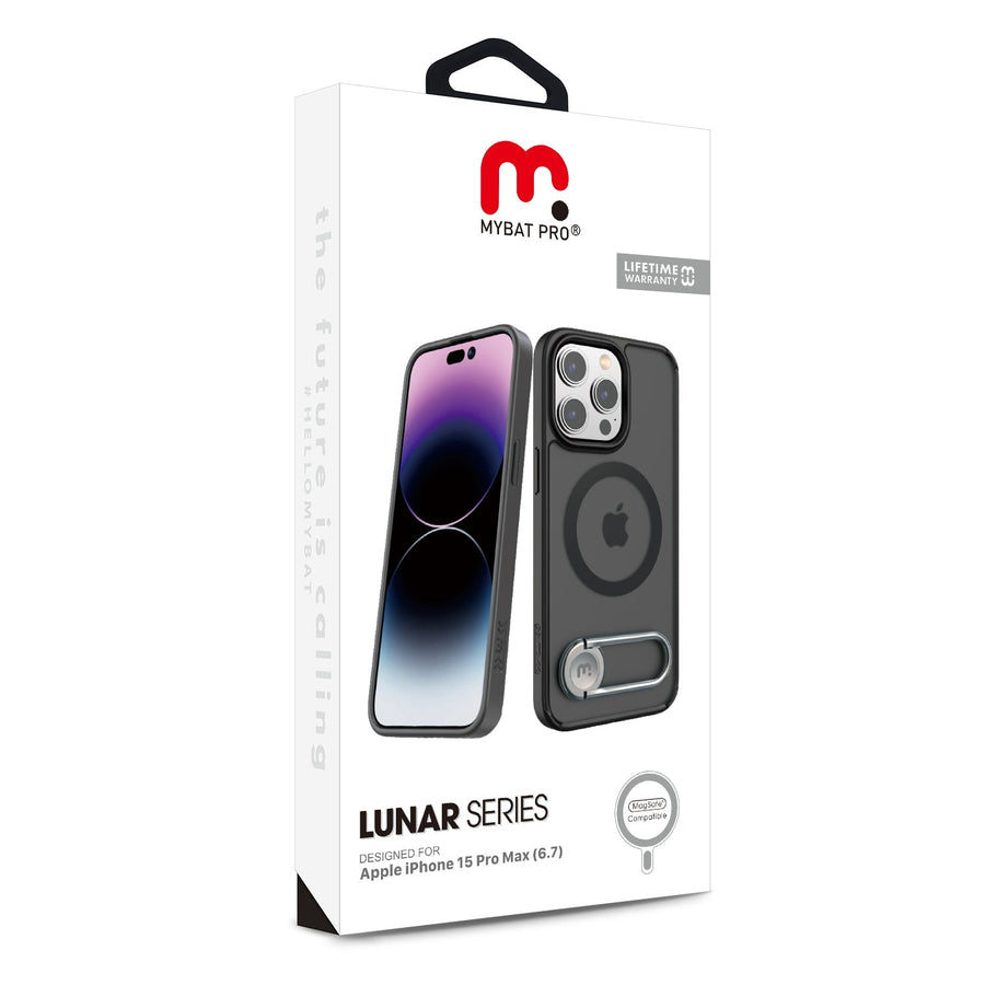MyBat Pro Lunar Series w/ MagSafe Case for Apple iPhone 15 Pro Max - Smoke