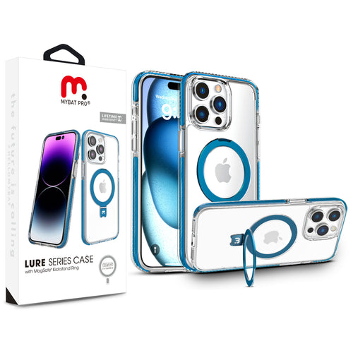 MyBat Pro Lure Series Case w/ MagSafe Kickstand Ring for Apple iPhone 15 Pro Max - Blue - RIP15PMCSRVLM505-1.jpg
