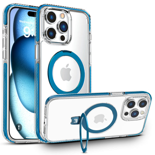MyBat Pro Lure Series Case w/ MagSafe Kickstand Ring for Apple iPhone 15 Pro Max - Blue - RIP15PMCSRVLM505-2.jpg