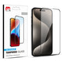 MyBat Pro Full Coverage Tempered Glass Screen Protector for Apple iPhone 15 Pro Max - Black - RIP15PMSC85A-1.jpg