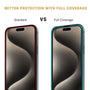 MyBat Pro LightArmor Tempered Glass Screen Protector for Apple iPhone 15 Pro Max - Black - RIP15PMSCF121-6.jpg