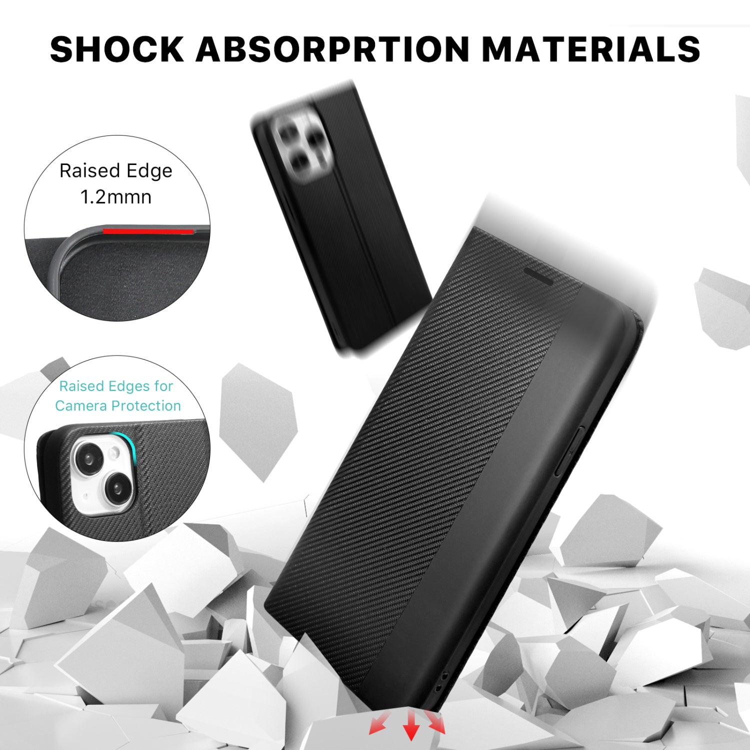 MyBat Pro Executive Series Wallet Case for Apple iPhone 15 Pro - Black - RIP15PPCMJP001-4.jpg