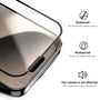 MyBat Pro QuickGuard Tempered Glass Screen Protector w/ Installation Tray for Apple iPhone 15 Pro - Black - RIP15PSCF131-4.jpg