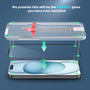 MyBat Pro QuickGuard Tempered Glass Screen Protector w/ Installation Tray for Apple iPhone 15 - Black - RIP15SCF131-3.jpg