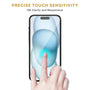 MyBat Pro QuickGuard Tempered Glass Screen Protector w/ Installation Tray for Apple iPhone 15 - Black - RIP15SCF131-5.jpg