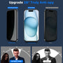 MyBat Pro Privacy Full Coverage Tempered Glass Screen Protector w/ Installation Tray for Apple iPhone 15 - Black - RIP15SCF151-4.jpg