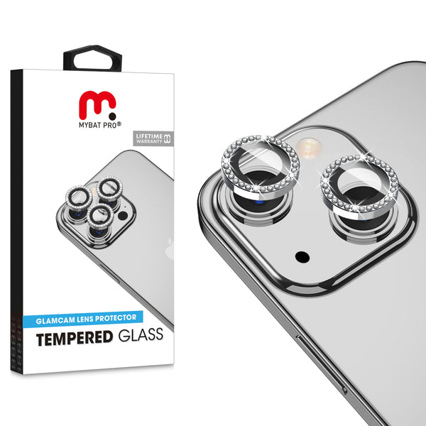MyBat Pro Tempered Glass GlamCam Lens Protector for Apple iPhone 15 / 15 Plus - Silver - RIP15SCLE201-1.jpg
