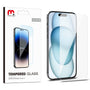 MyBat Pro Tempered Glass Screen Protector (2.5D) for Apple iPhone 15 - Clear