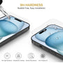 MyBat Pro Tempered Glass Screen Protector (2.5D) for Apple iPhone 15 - Clear - RIP15SCN81-5.jpg