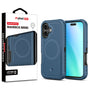 MyBat Pro Maverick Series Rogue Edition MagSafe Case for Apple iPhone 16 - Blue