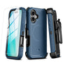 MyBat Pro Maverick Series MagSafe Case w/ Holster and Tempered Glass for Apple iPhone 16 - Blue - RIP16CS3NXMS002-2.jpg