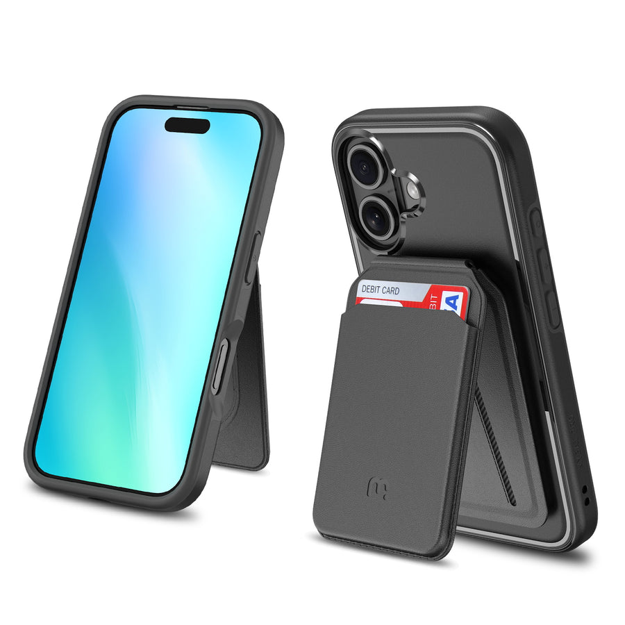 MyBat Pro Fuse Series Case Bundle + MagStash Wallet Folio for Apple iPhone 16 - Black - RIP16CSD5MS101-CH411-5.jpg