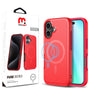 MyBat Pro Fuse Series w/ MagSafe Case for Apple iPhone 16 - Red