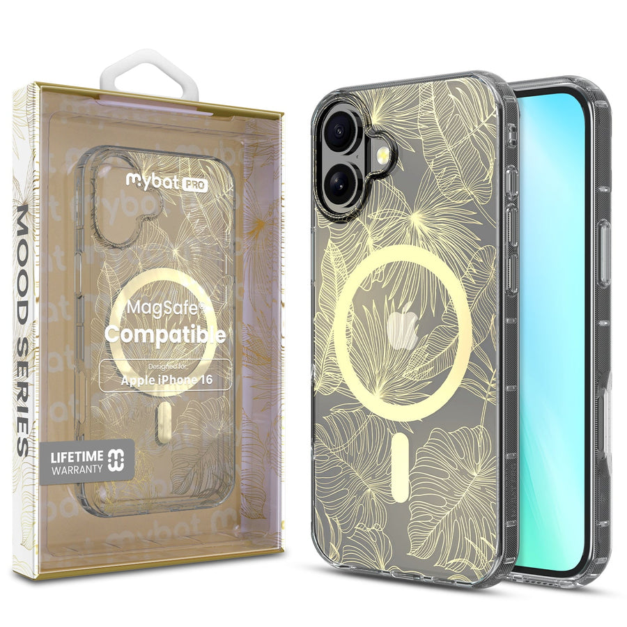 MyBat Pro Mood Series MagSafe Case for Apple iPhone 16 - Botanical