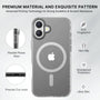 MyBat Pro Savvy Series MagSafe Case for Apple iPhone 16 - Clear Glitter - RIP16CSFSST302-7.jpg