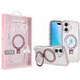 MyBat Pro Lure Series Case w/ MagSafe Kickstand Ring for Apple iPhone 16 - Pink