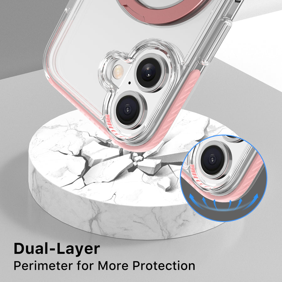 MyBat Pro Lure Series Case w/ MagSafe Kickstand Ring for Apple iPhone 16 - Pink - RIP16CSRVLM503-5.jpg