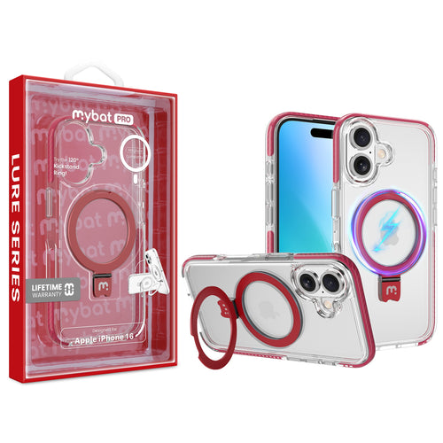 MyBat Pro Lure Series Case w/ MagSafe Kickstand Ring for Apple iPhone 16 - Red - RIP16CSRVLM504-1.jpg