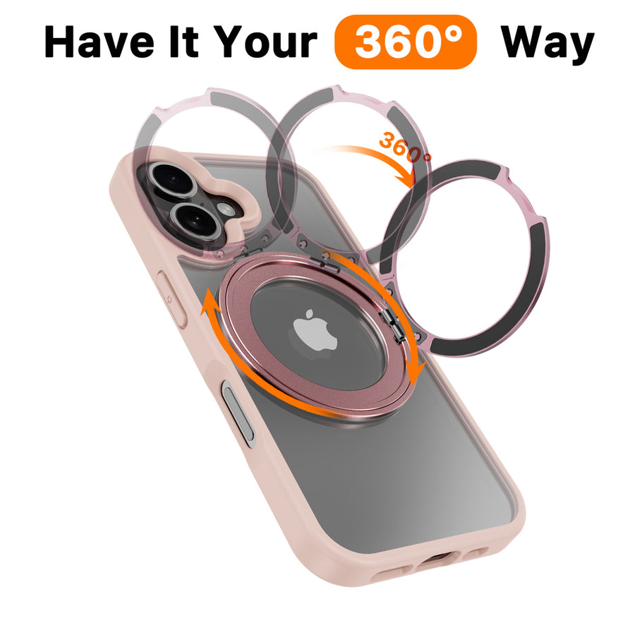 MyBat Pro Lure Series 360° Ring Stand MagSafe Case for Apple iPhone 16 - Pink - RIP16CSRVLM623-9.jpg