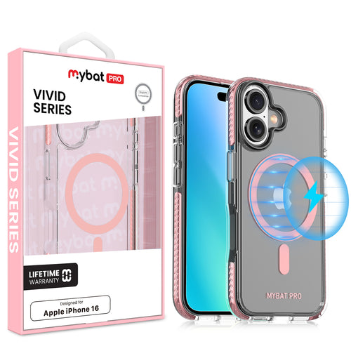 MyBat Pro Vivid Series w/ MagSafe Case for Apple iPhone 16 - Pink - RIP16CSRVLT003-1.jpg