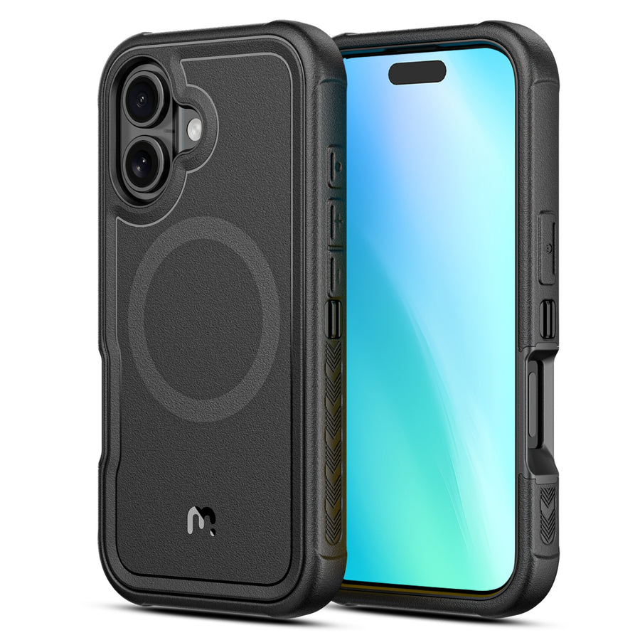 MyBat Pro Maverick Series Utility Edition MagSafe Case + MagStash MagSafe Wallet Folio for Apple iPhone 16 Plus - Black - RIP16MCS2NXMS001-CH411-3.jpg