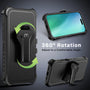 MyBat Pro Maverick Series MagSafe Case w/ Holster and Tempered Glass for Apple iPhone 16 Plus - Black - RIP16MCS3NXMS001-6.jpg