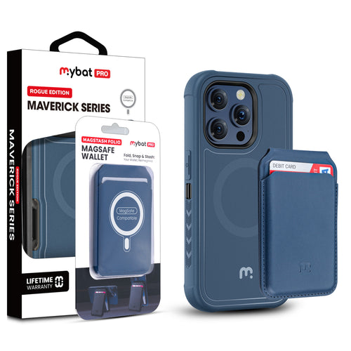 MyBat Pro Maverick Series Utility Edition MagSafe Case + MagStash MagSafe Wallet Folio for Apple iPhone 16 Pro - Blue - RIP16PCS2NXMS002-CH412-1.jpg