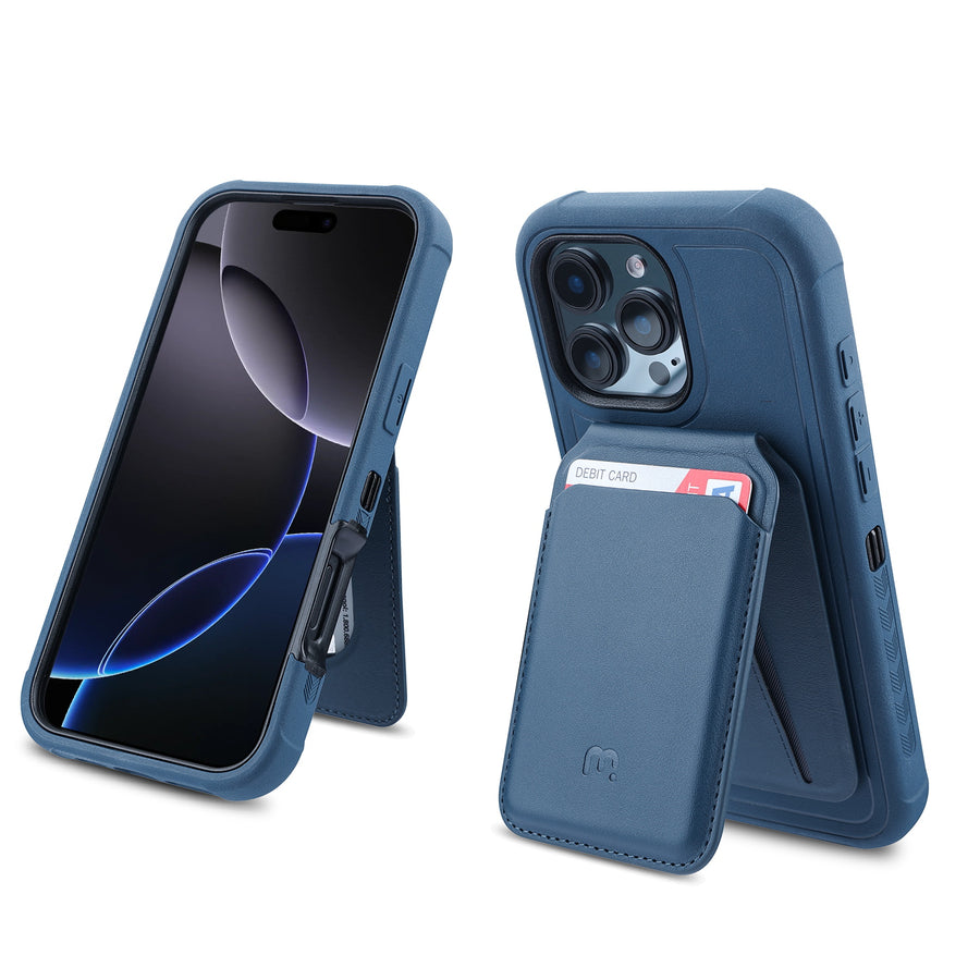 MyBat Pro Maverick Series Utility Edition MagSafe Case + MagStash MagSafe Wallet Folio for Apple iPhone 16 Pro - Blue - RIP16PCS2NXMS002-CH412-5.jpg