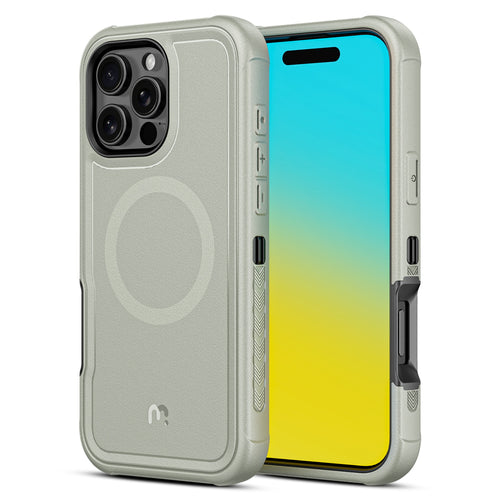 MyBat Pro Maverick Series Rogue Edition MagSafe Case for Apple iPhone 16 Pro - Grey - RIP16PCS2NXMS005-2.jpg