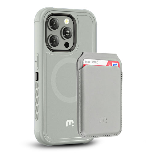 MyBat Pro Maverick Series Utility Edition MagSafe Case + MagStash MagSafe Wallet Folio for Apple iPhone 16 Pro - Grey - RIP16PCS2NXMS005-CH413-2.jpg