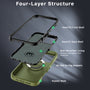 MyBat Pro Maverick Series MagSafe Case w/ Holster and Tempered Glass for Apple iPhone 16 Pro - Army Green - RIP16PCS3NXMS004-4.jpg