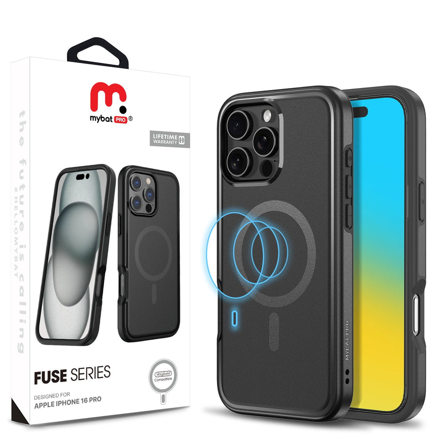 MyBat Pro Fuse Series w/ MagSafe Case for Apple iPhone 16 Pro - Black
