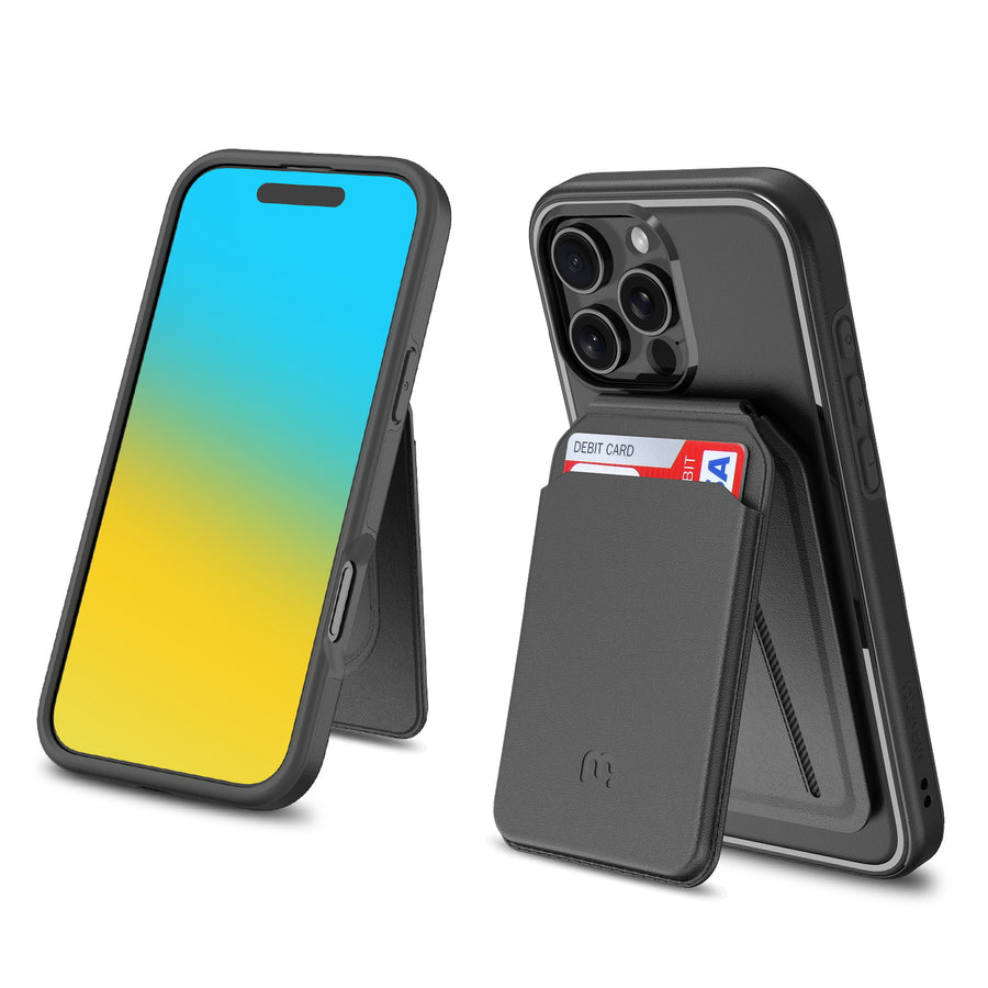 MyBat Pro Fuse Series Case Bundle + MagStash Wallet Folio for Apple iPhone 16 Pro - Black - RIP16PCSD5MS101-CH411-5.jpg
