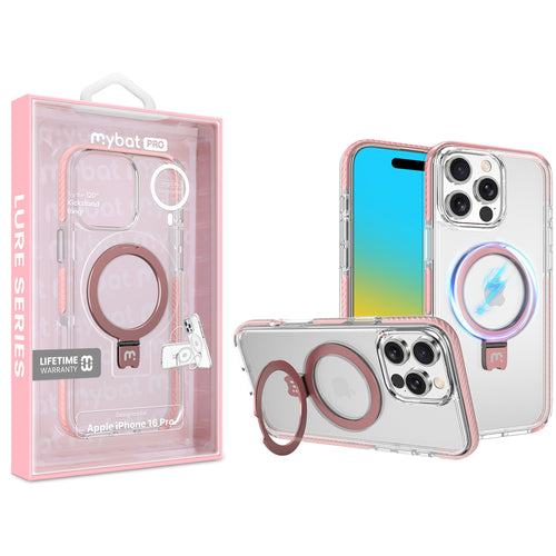 MyBat Pro Lure Series Case w/ MagSafe Kickstand Ring for Apple iPhone 16 Pro - Pink - RIP16PCSRVLM503-1.jpg