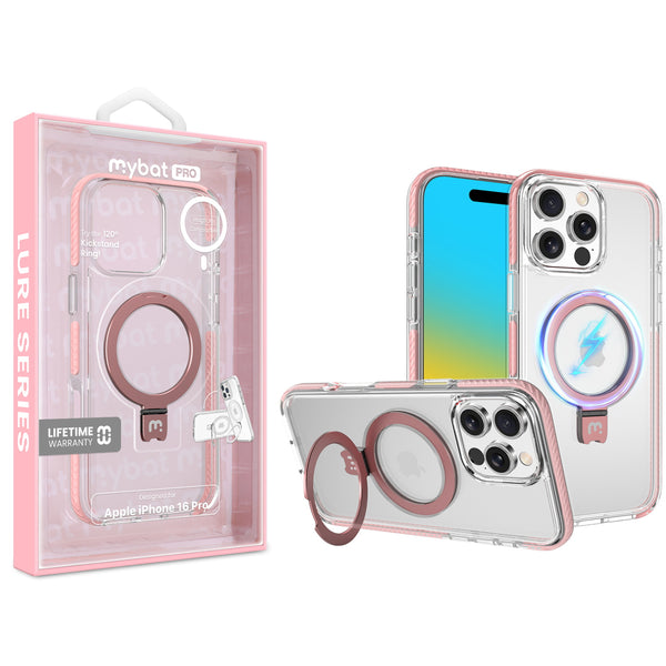 MyBat Pro Lure Series Case w/ MagSafe Kickstand Ring for Apple iPhone 16 Pro - Pink - RIP16PCSRVLM503-1.jpg