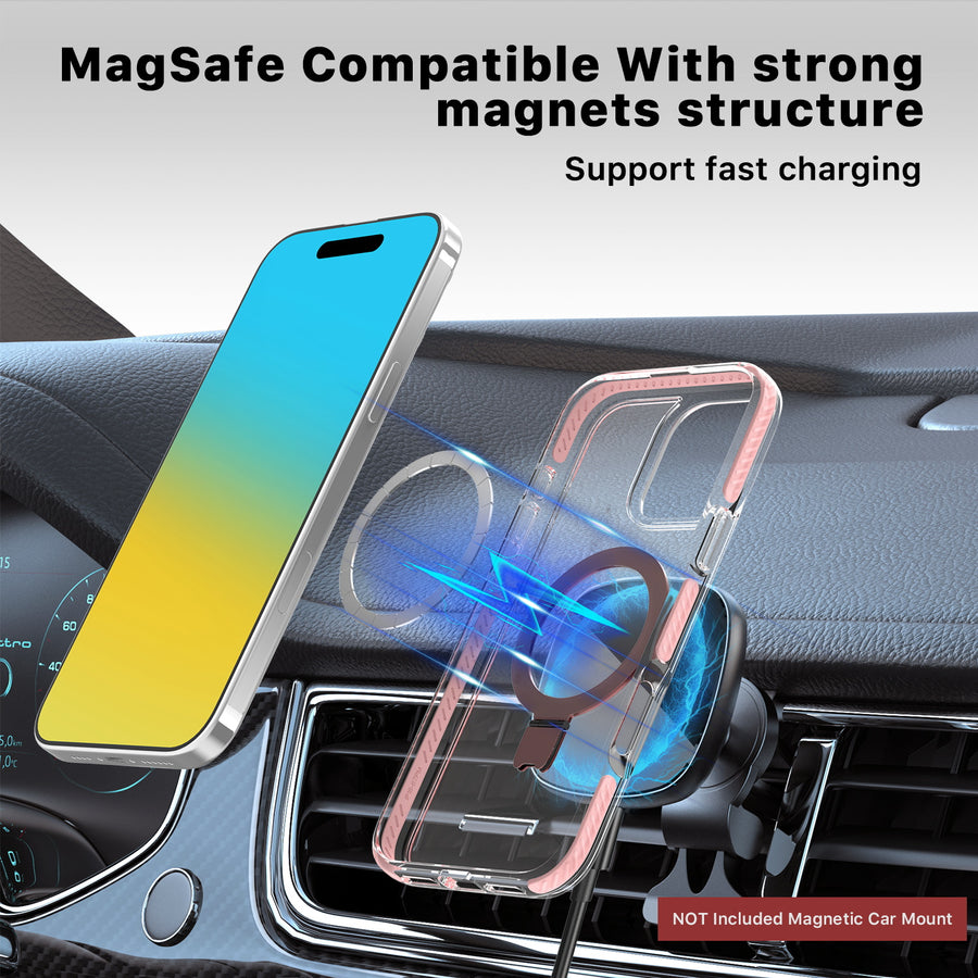MyBat Pro Lure Series Case w/ MagSafe Kickstand Ring for Apple iPhone 16 Pro - Pink - RIP16PCSRVLM503-4.jpg