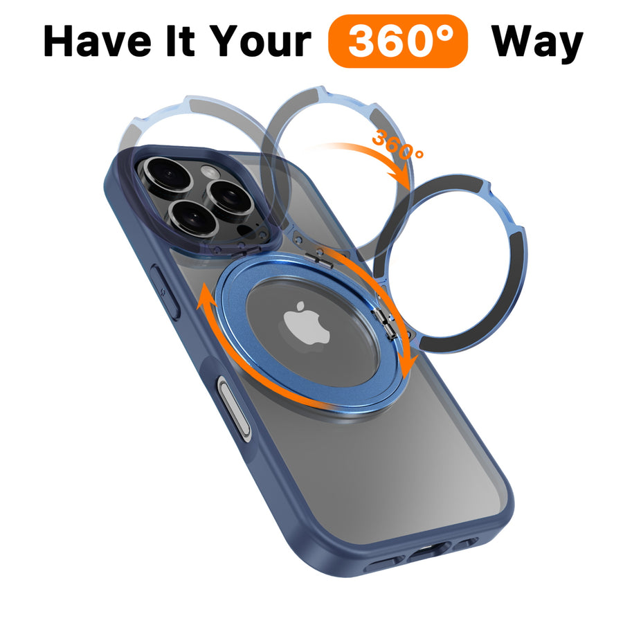 MyBat Pro Lure Series 360° Ring Stand MagSafe Case for Apple iPhone 16 Pro - Blue - RIP16PCSRVLM622-9.jpg