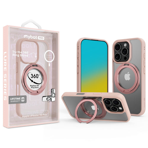 MyBat Pro Lure Series 360° Ring Stand MagSafe Case for Apple iPhone 16 Pro - Pink - RIP16PCSRVLM623-1.jpg