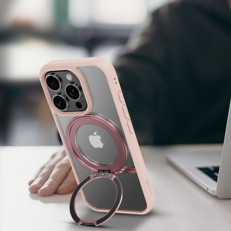 MyBat Pro Lure Series 360° Ring Stand MagSafe Case for Apple iPhone 16 Pro - Pink - RIP16PCSRVLM623-8.jpg
