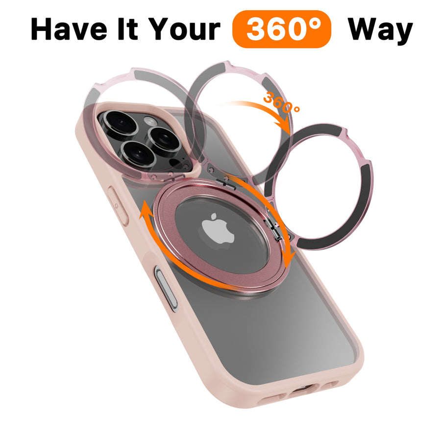 MyBat Pro Lure Series 360° Ring Stand MagSafe Case for Apple iPhone 16 Pro - Pink - RIP16PCSRVLM623-9.jpg
