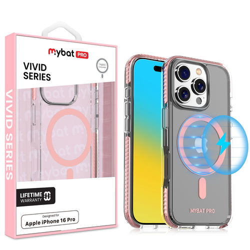 MyBat Pro Vivid Series w/ MagSafe Case for Apple iPhone 16 Pro - Pink - RIP16PCSRVLT003-1.jpg