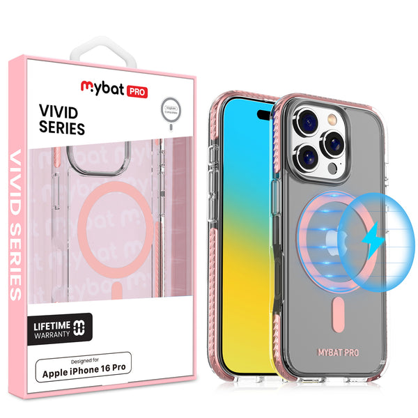 MyBat Pro Vivid Series w/ MagSafe Case for Apple iPhone 16 Pro - Pink - RIP16PCSRVLT003-1.jpg