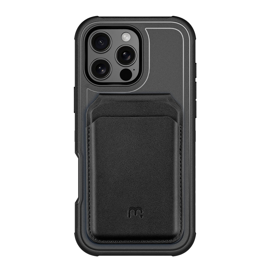 MyBat Pro Maverick Series Utility Edition MagSafe Case + MagStash MagSafe Wallet Folio for Apple iPhone 16 Pro Max - Black - RIP16PMCS2NXMS001-CH411-4.jpg