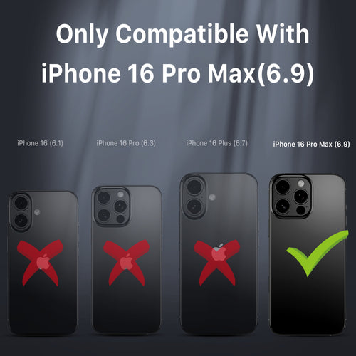 MyBat Pro Maverick Series MagSafe Case w/ Holster and Tempered Glass for Apple iPhone 16 Pro Max - Black - RIP16PMCS3NXMS001-2.jpg