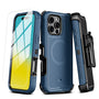 MyBat Pro Maverick Series MagSafe Case w/ Holster and Tempered Glass for Apple iPhone 16 Pro Max - Blue - RIP16PMCS3NXMS002-2.jpg